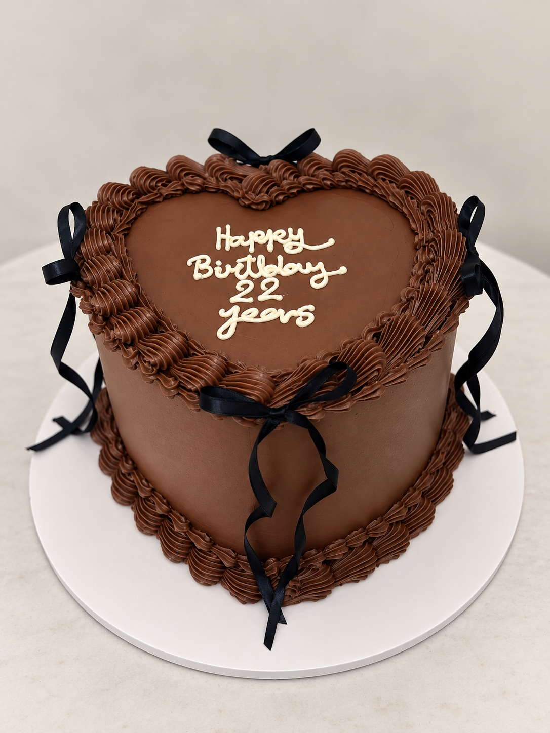 Chocolate vintage cake