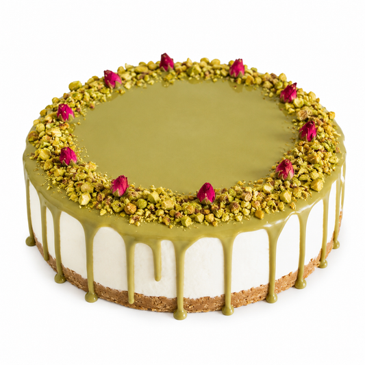 Dubai Pistachio cheese cake