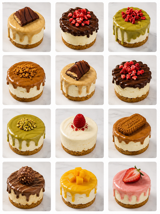 Mini cheesecak 8 stk
