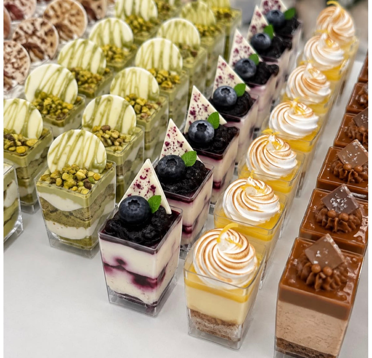 Dessert i bæger 8 stk