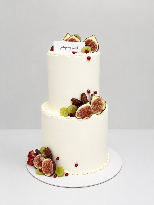 Elegant Frugtkage